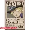 Affiche Wanted Sabo -Otaku Boutique affiche wanted sabo