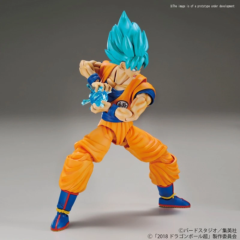 Figurine Goku Blue Broly Ver - Model Kit Figure Rise 3 Figurine Goku Blue Broly Ver - Model Kit Figure Rise