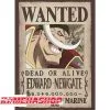 One Piece - Affiche Wanted Edward Newgate