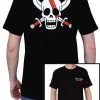 T-shirt One Piece - Shanks Skull 2 T-shirt One Piece - Shanks Skull -Otaku Boutique t shirt one piece shanks skull